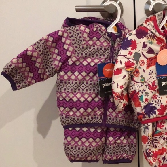 Patagonia Baby Reversible Puff Ball Jacket & Pants - Picture 2 of 2